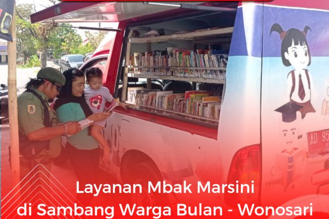 Layanan Mbak Marsini di Sambang Warga Bulan-Wonosari