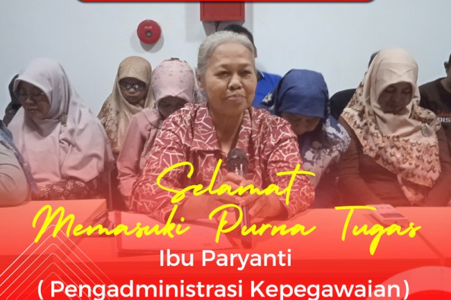 Terima kasih Ibu Paryanti