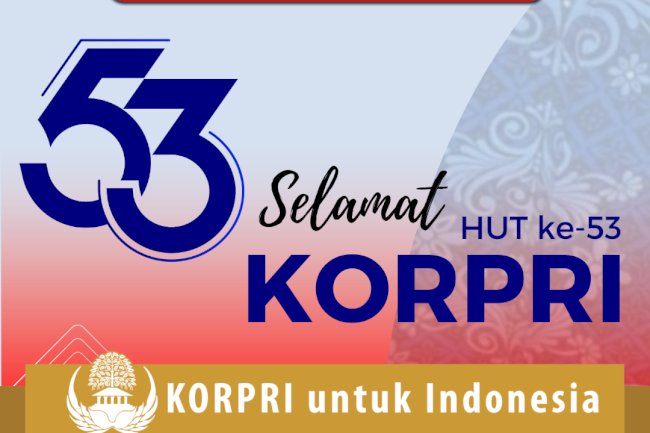 Selamat HUT ke-53 KORPRI