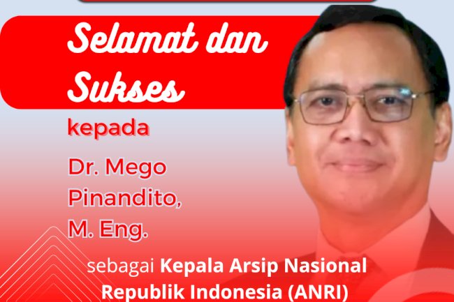 Selamat dan Sukses kepada Dr. Mego Pinandito, M. Eng. 