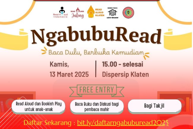 Ngabuburead : Baca dan Diskusi Seru di Perpustakaan Dispersip Klaten
