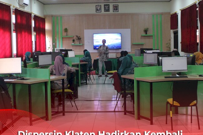 Dispersip Klaten Hadirkan Kembali Pelatihan Komputer Gratis Lewat Inovasi Ulat Kupu