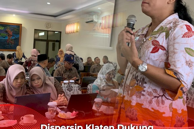 Dispersip Klaten Dukung Tata Kelola Pemerintahan Lewat Workshop Optimalisasi Digitalisasi Desa