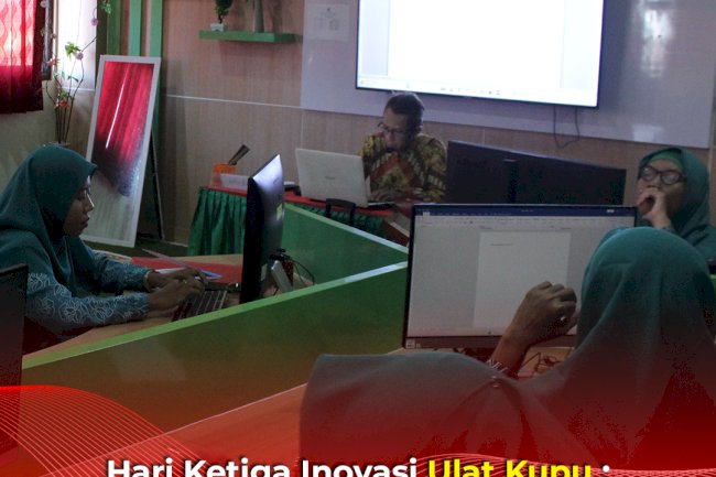 Hari Ketiga Inovasi Ulat Kupu: Dispersip Klaten Latih Peserta Baru Kuasai Komputer Dasar