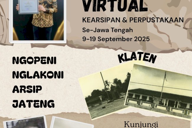 Pameran Virtual Kearsipan & Perpustakaan se-Jawa Tengah 2025