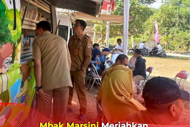 Mbak Marsini Meriahkan  Sambung Rasa Bupati Klaten  di Kemalang dan Delanggu