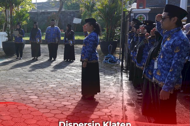 Dispersip Klaten Gelar Upacara Peringatan Hari Kesaktian Pancasila