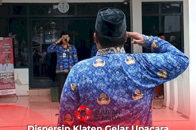 Dispersip Klaten Gelar Upacara Peringatan Hari Sumpah Pemuda ke-97 “Pemuda Pemudi Bergerak, Indonesia Bersatu”