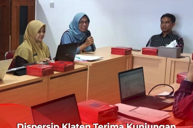 Dispersip Klaten Terima Kunjungan Monitoring Bagian Organisasi Setda, Bahas Peningkatan Kinerja dan Tata Kelola