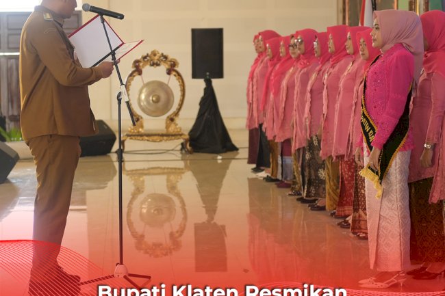 Bupati Klaten Resmikan Klaten Festival Literasi 2025 dan Kukuhkan Bunda Literasi Kecamatan