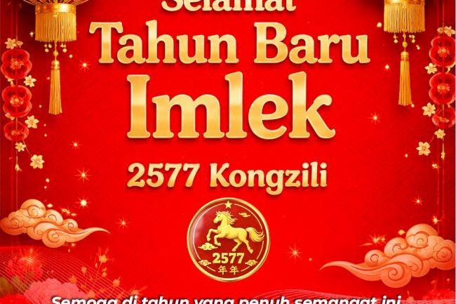 Selamat Tahun Baru Imlek 2577