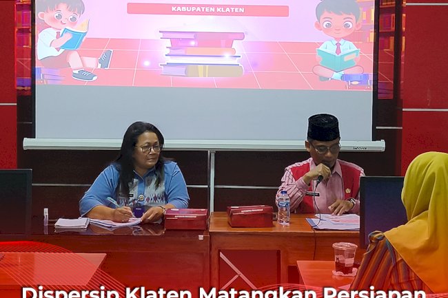 Dispersip Klaten Matangkan Persiapan Lomba Bertutur SD 2026, Dorong Literasi dan Karakter Anak Sejak Dini