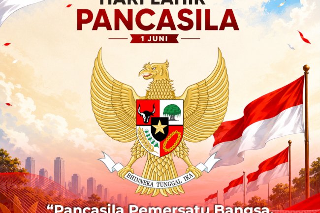 Selamat Memperingati Hari Lahir Pancasila, 01 Juni 2026