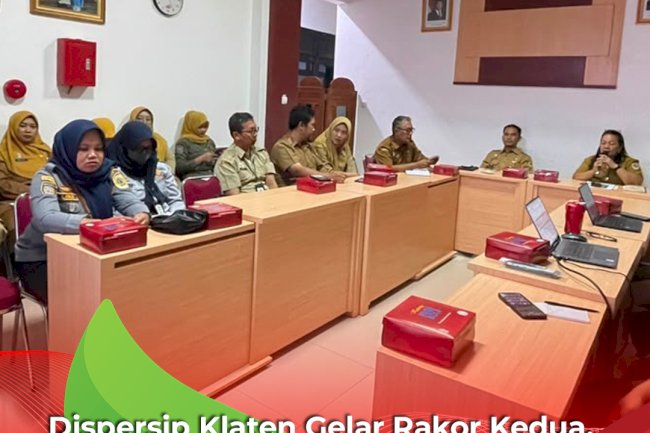 Dispersip Klaten Gelar Rakor Kedua, Matangkan Persiapan Klafiesta 2026 Bersama Lintas Perangkat Daerah