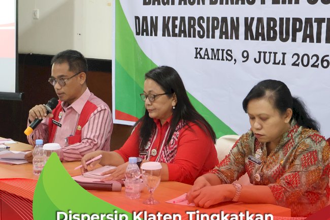 Dispersip Klaten Tingkatkan Profesionalisme ASN melalui Sosialisasi Kinerja dan Disiplin ASN