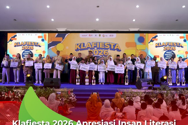 Klafiesta 2026 Apresiasi Insan Literasi melalui Penyerahan Penghargaan Berbagai Lomba Tingkat Kabupaten