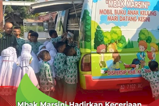 Mbak Marsini Hadirkan Keceriaan Literasi di SDIT Muhammadiyah Sinar Fajar Cawas