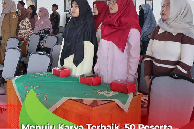 Menuju Karya Terbaik, 50 Peserta Seleksi Awal Lomba Video Konten Literasi Ikuti Pembekalan