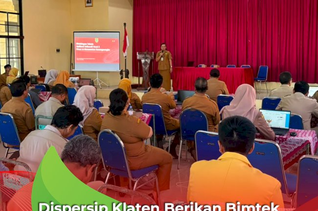 Dispersip Klaten Berikan Bimtek Srikandi bagi Pemerintah Desa se-Kecamatan Karangnongko