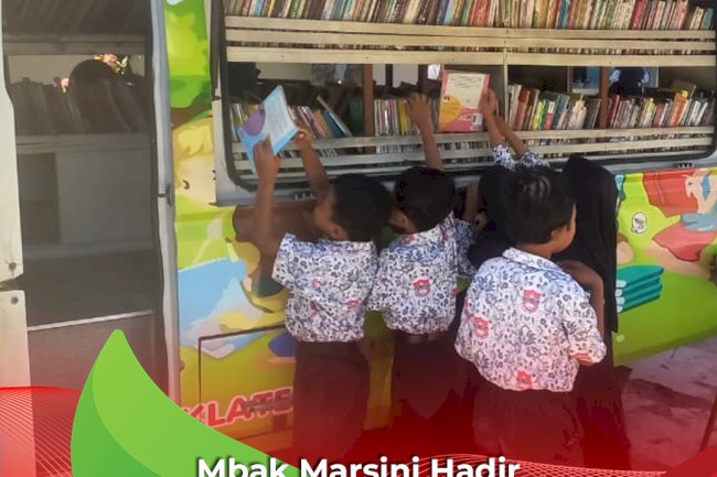 Mbak Marsini Hadir di SD Negeri 2 Sidowarno, Dorong Semangat Literasi Sejak Dini
