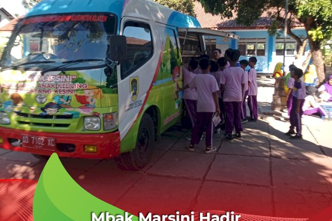 Mbak Marsini Hadir di SD Negeri 2 Tambakan, Perkuat Gerakan Literasi Anak