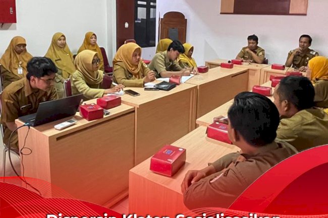Dispersip Klaten Sosialisasikan Penyerahan Arsip Statis dan Akuisisi Arsip kepada Perangkat Daerah