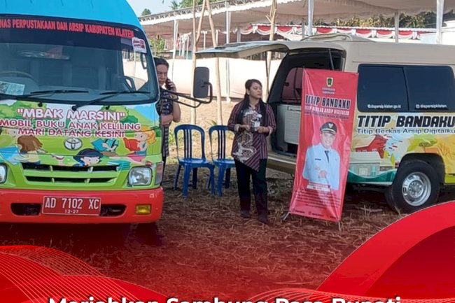 Meriahkan Sambung Rasa Bupati Klaten di Desa Joho, Mbak Marsini dan Titip Bandaku Hadir Dekatkan Pelayanan Publik