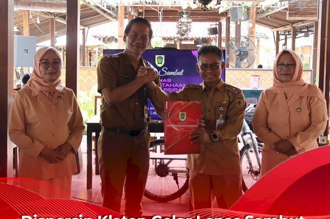 Dispersip Klaten Gelar Lepas Sambut, Tandai Pergantian Sejumlah Pejabat di Lingkungan Dinas