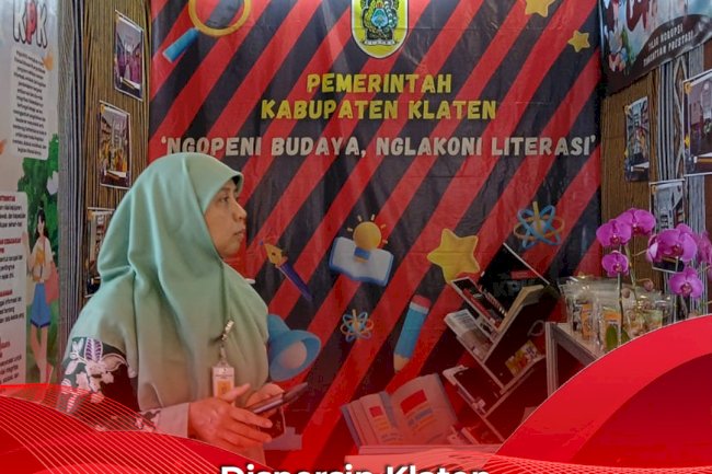 Dispersip Klaten Hadir dalam Festival Literasi Jawa Tengah 2026