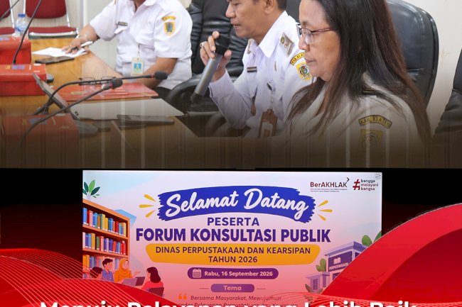 Menuju Pelayanan yang Lebih Baik, Dispersip Klaten Gelar Forum Konsultasi Publik 2026