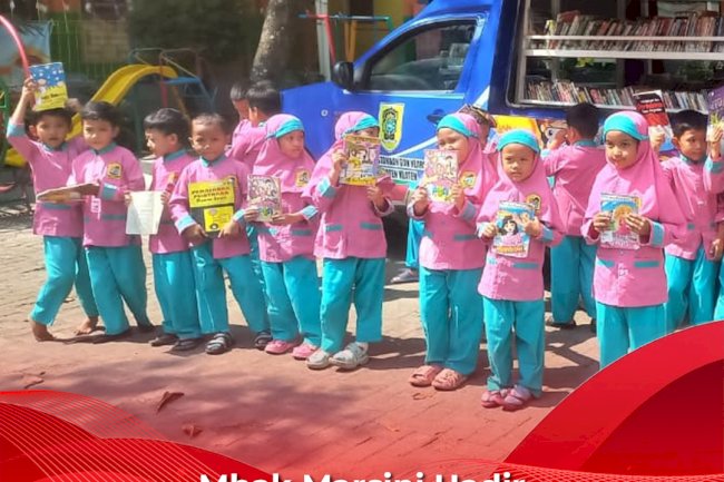 Mbak Marsini Hadir di PAUD Al Furqoon, Ajak Anak Kenal Literasi dan Numerasi