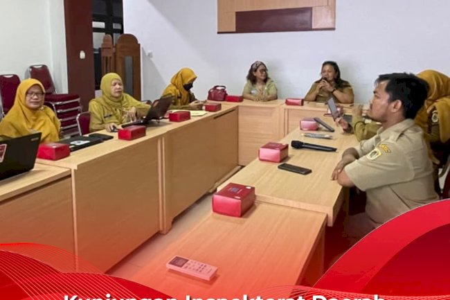 Kunjungan Inspektorat Daerah Kabupaten Klaten terkait Tindak Lanjut LHE SAKIP dan PKO