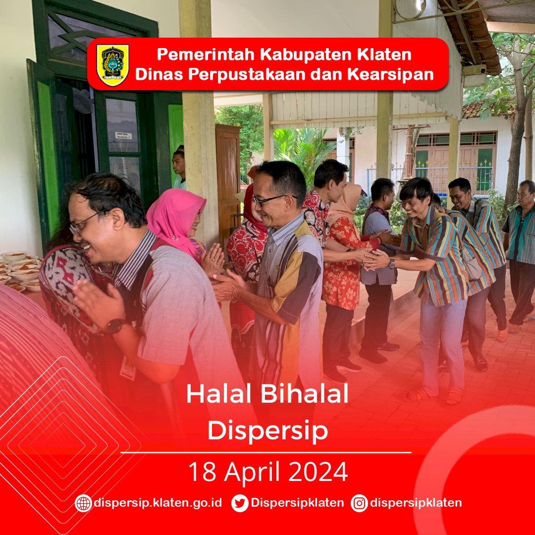 Halal Bihalal Dispersip 2024 - Kabupaten Klaten