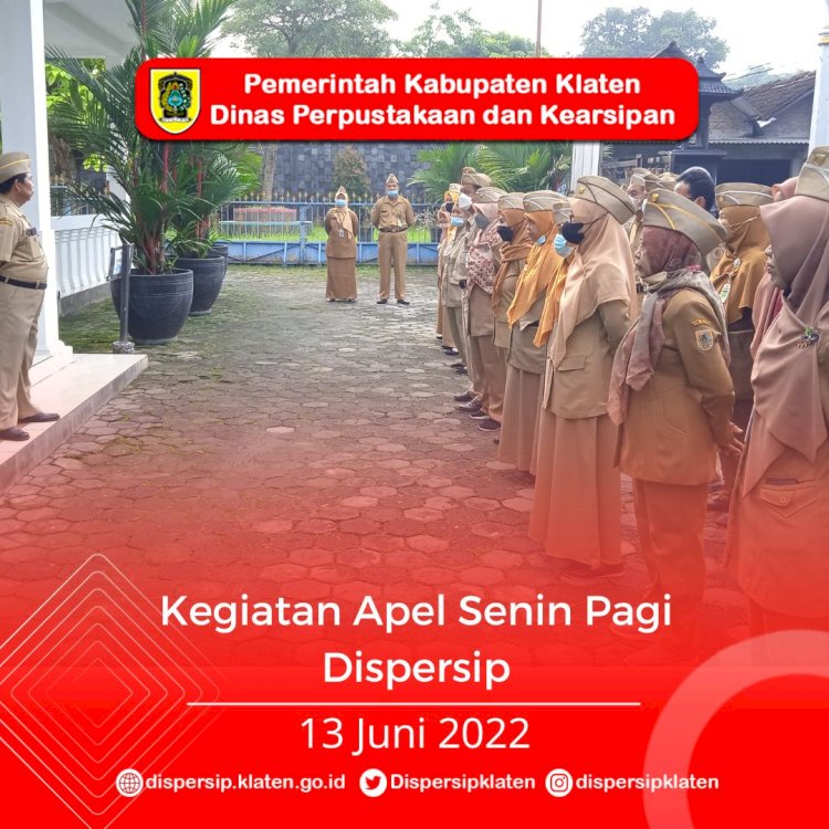 Kegiatan Apel Senin Pagi kembali dilaksanakan