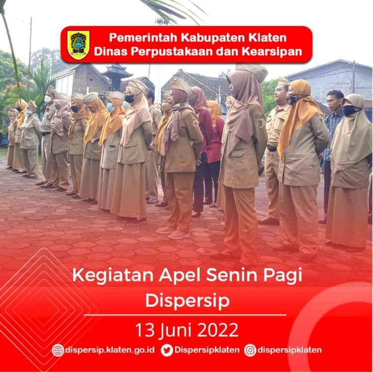 Kegiatan Apel Senin Pagi kembali dilaksanakan