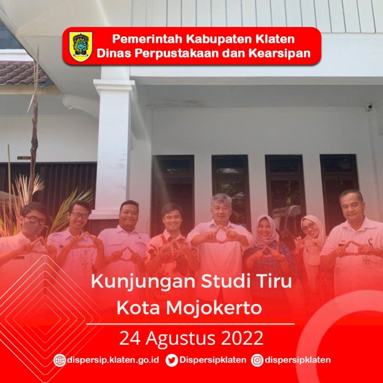 Kunjungan Studi Tiru Kota Mojokerto