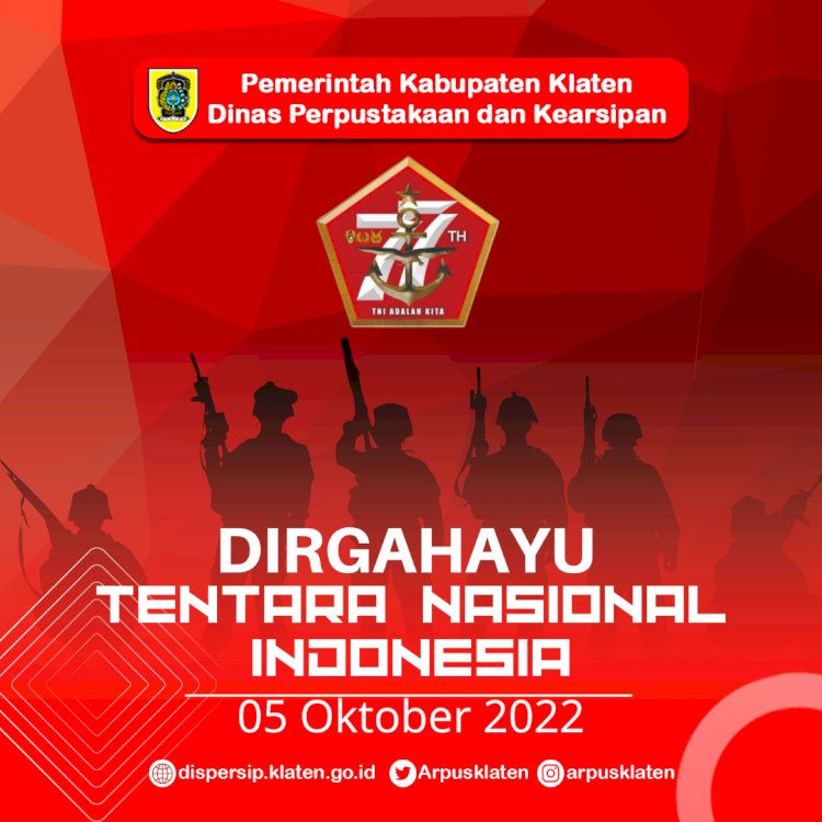 Dirgahayu TNI ke-77