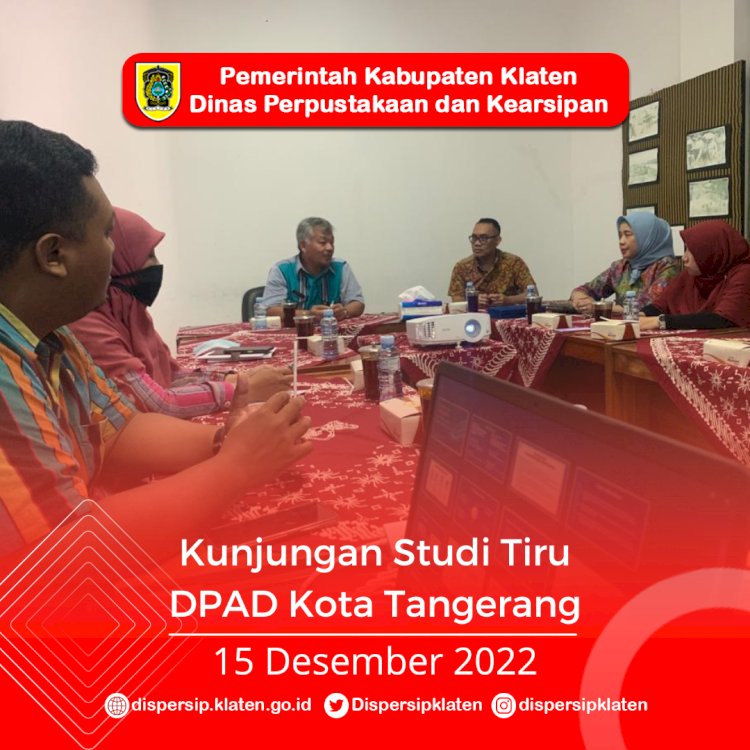 Kunjungan Studi Tiru DPAD Kota Tangerang