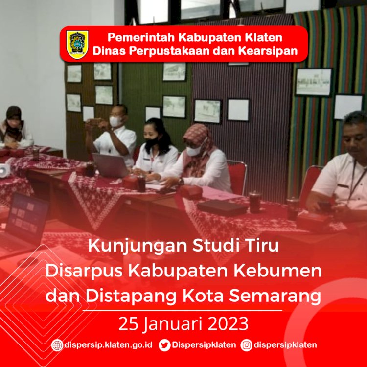 Studi Tiru Disarpus Kebumen dan Distapang Kota Semarang