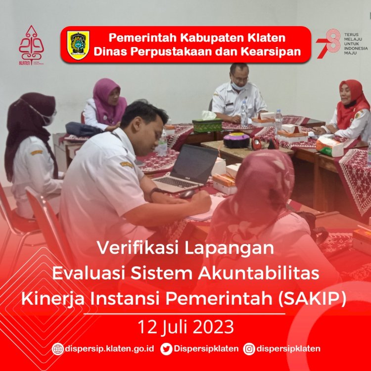 Verifikasi Lapangan Evaluasi Sistem Akuntabilitas Kinerja Instansi ...