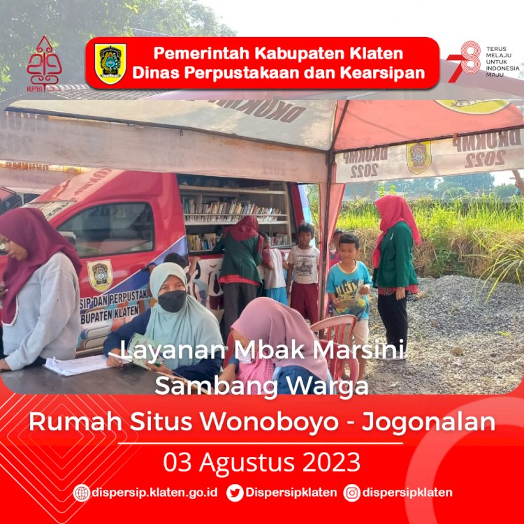 Layanan Mbak Marsini 03 Agustus 2023