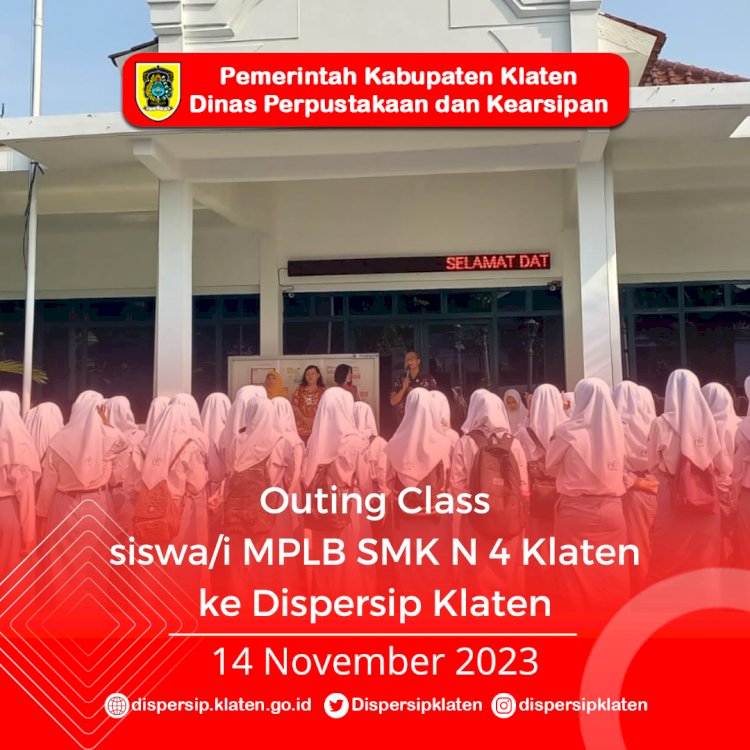 Outing Class siswa/i MPLB SMK N 4 Klaten