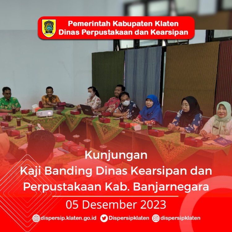 Kunjungan Kaji Banding Kabupaten Banjarnegara