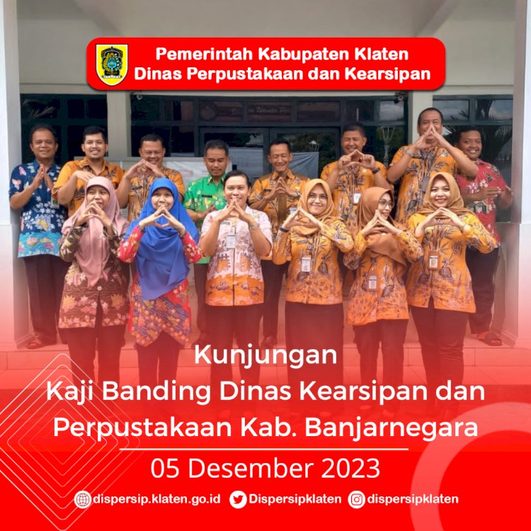 Kunjungan Kaji Banding Kabupaten Banjarnegara