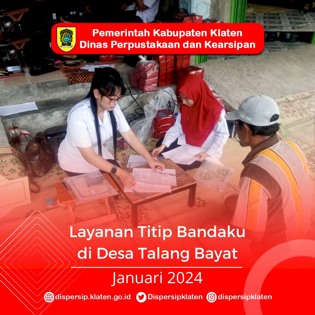 Layanan Titip Bandaku di Desa Talang Bayat