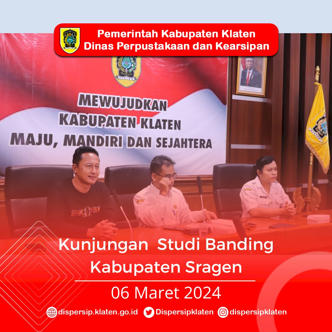 Kunjungan Studi Banding Kabupaten Sragen