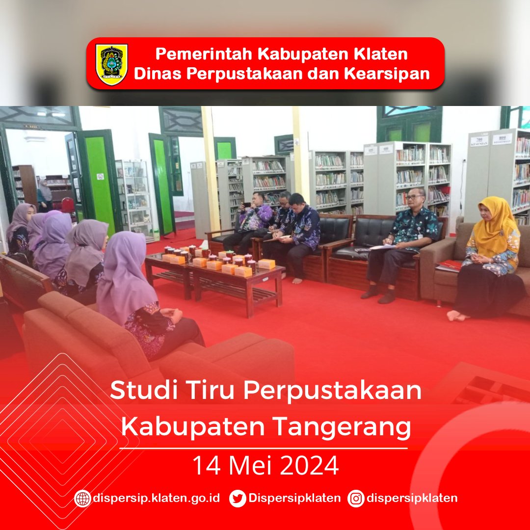 Studi Tiru Perpustakaan Kabupaten Tangerang