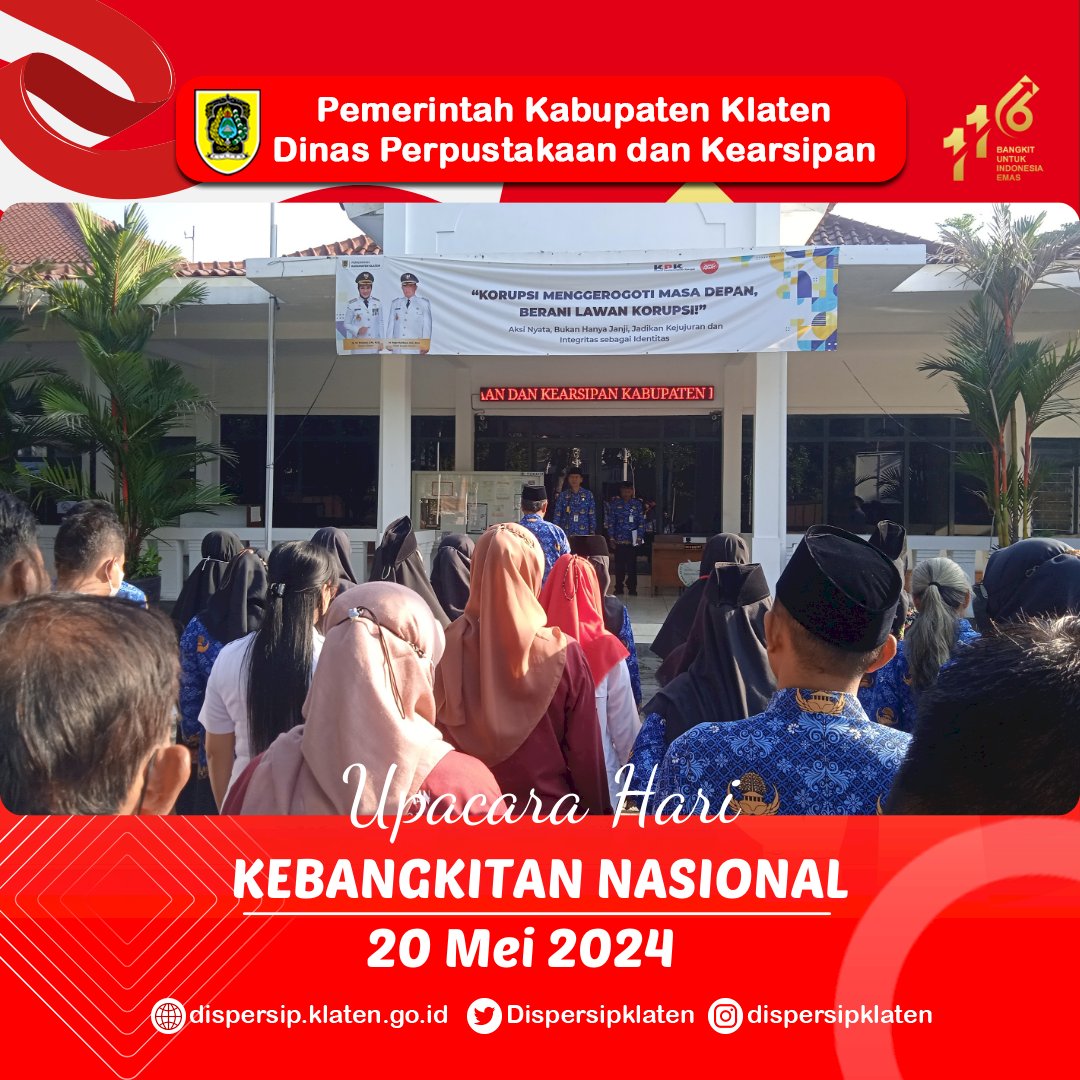 Upacara Hari Kebangkitan Nasional ke-116