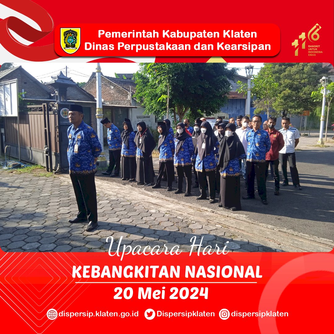 Upacara Hari Kebangkitan Nasional ke-116