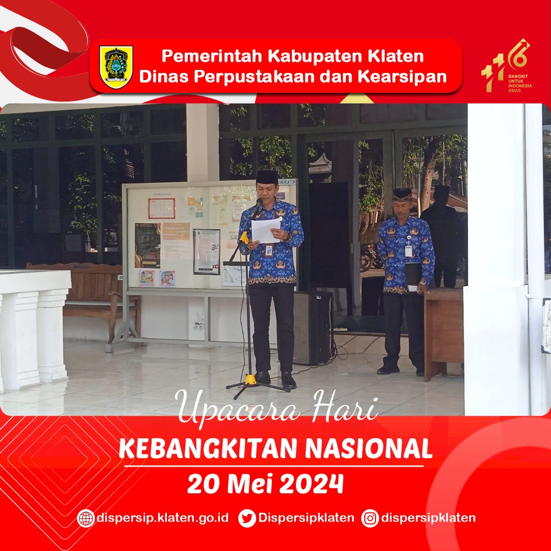 Upacara Hari Kebangkitan Nasional ke-116